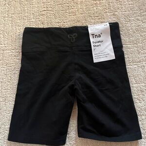 Tna Women's Black Equator Shorts
